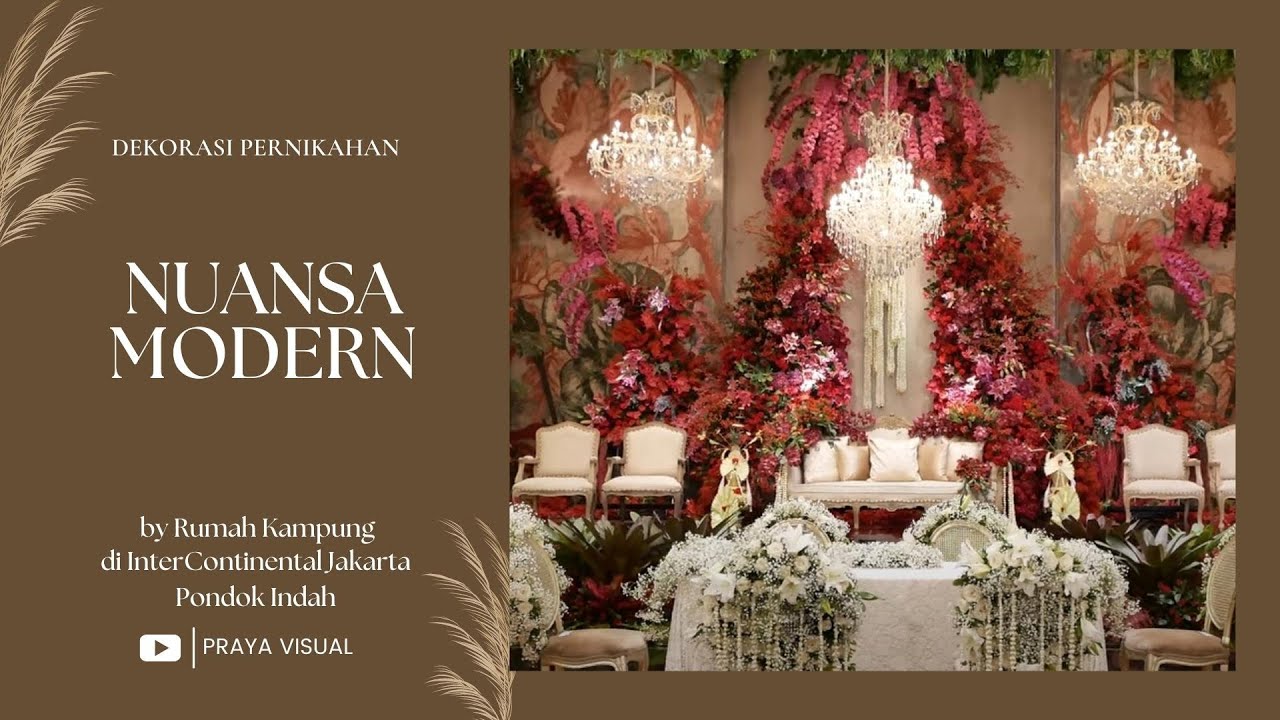 4K Dekorasi Pernikahan di InterContinental Jakarta Pondok Indah by Rumah Kampung - Tasya & Gondam