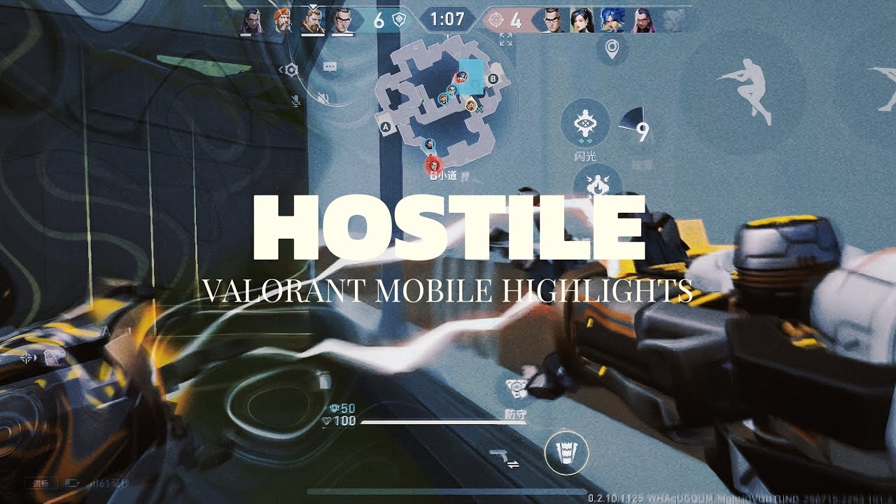“HOSTILE☠️” - Valorant Mobile Highlights