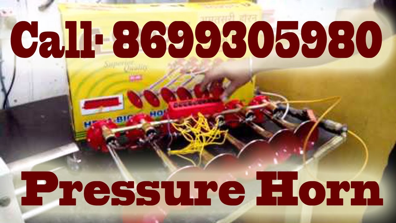 40 Music Air Pressure Horn For Truck , Tractor , Bus And Car