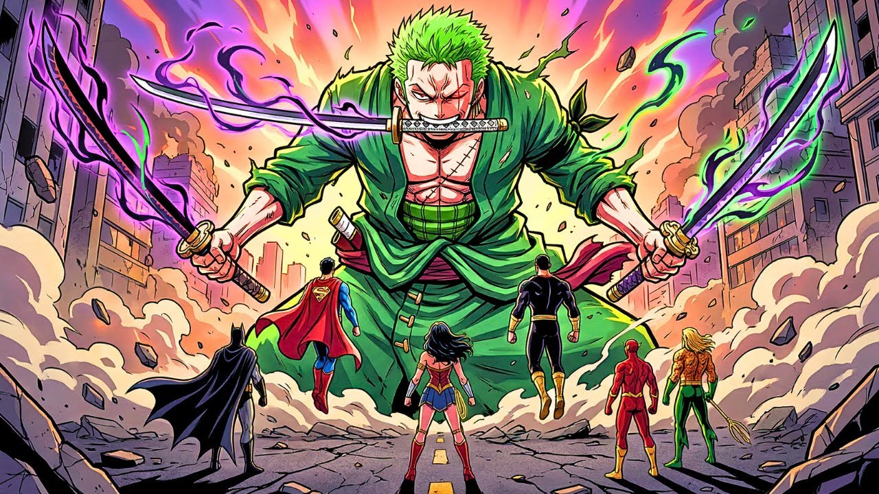 What If RORONOA ZORO Entered The DC Universe?