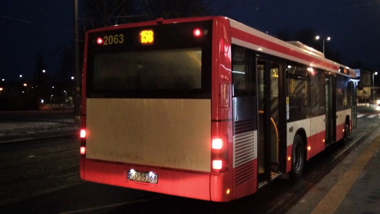 MAN NL283 #2063 - GAiT Gdańsk [🚍158] [$] 🎵ZF🎵