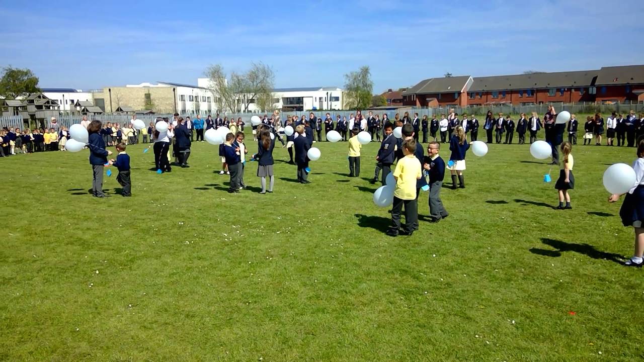 Balloon release asking for forgiveness