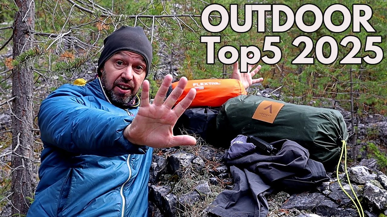 I miei TOP 5 Prodotti OUTDOOR 2025 La mia scelta dei migliori prodotti TREKKING BUSHCRAFT CAMPING