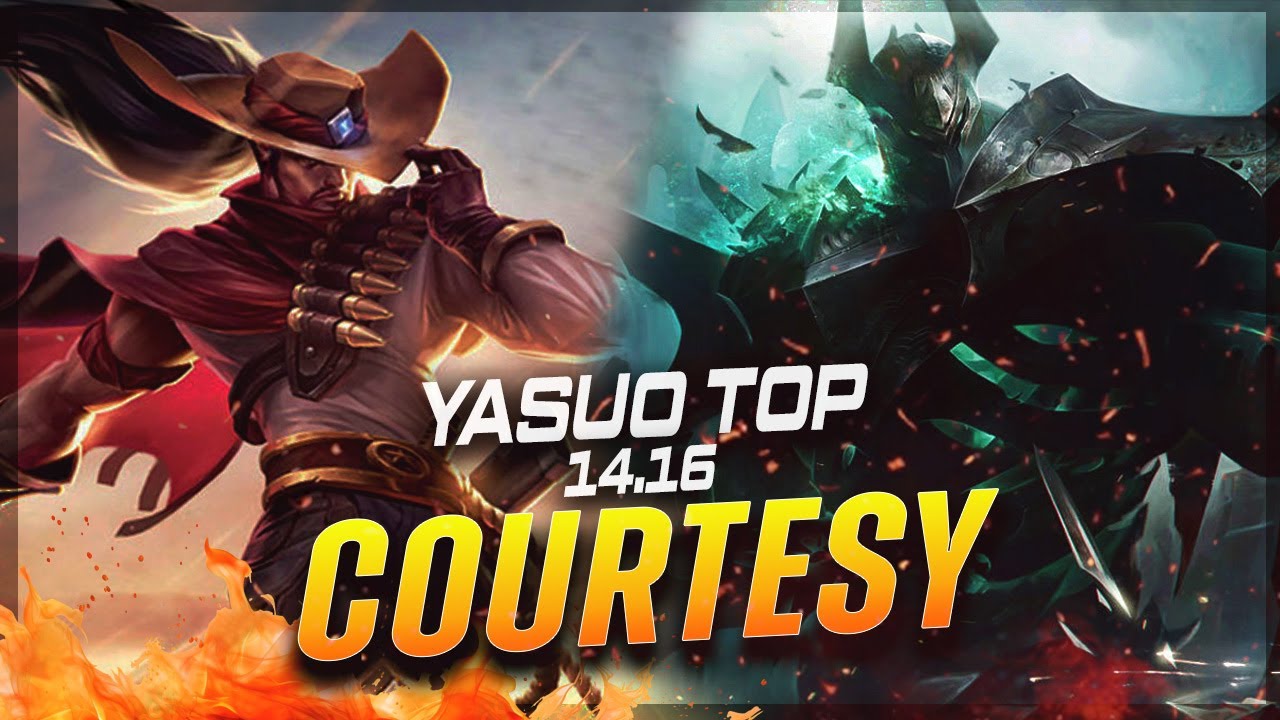 Courtesy - Yasuo vs Mordekaiser TOP Patch 14.16 - Yasuo Gameplay
