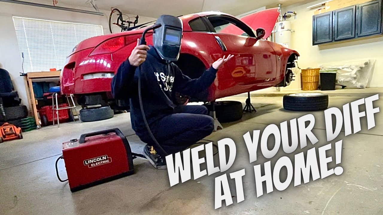 How To Weld Your Differential On a Budget *350z Drift Mods*