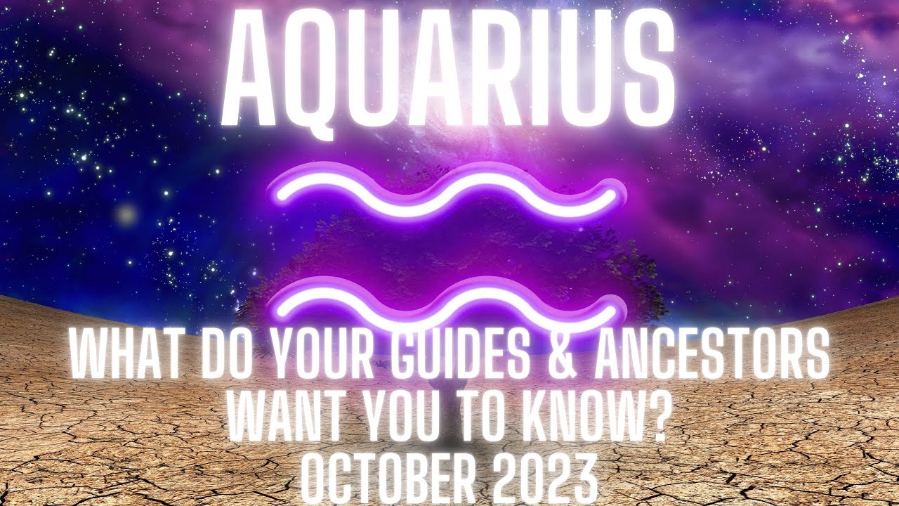 Aquarius ♒️ - You Have Powerful Spirit Guides And Intuition Aquarius!