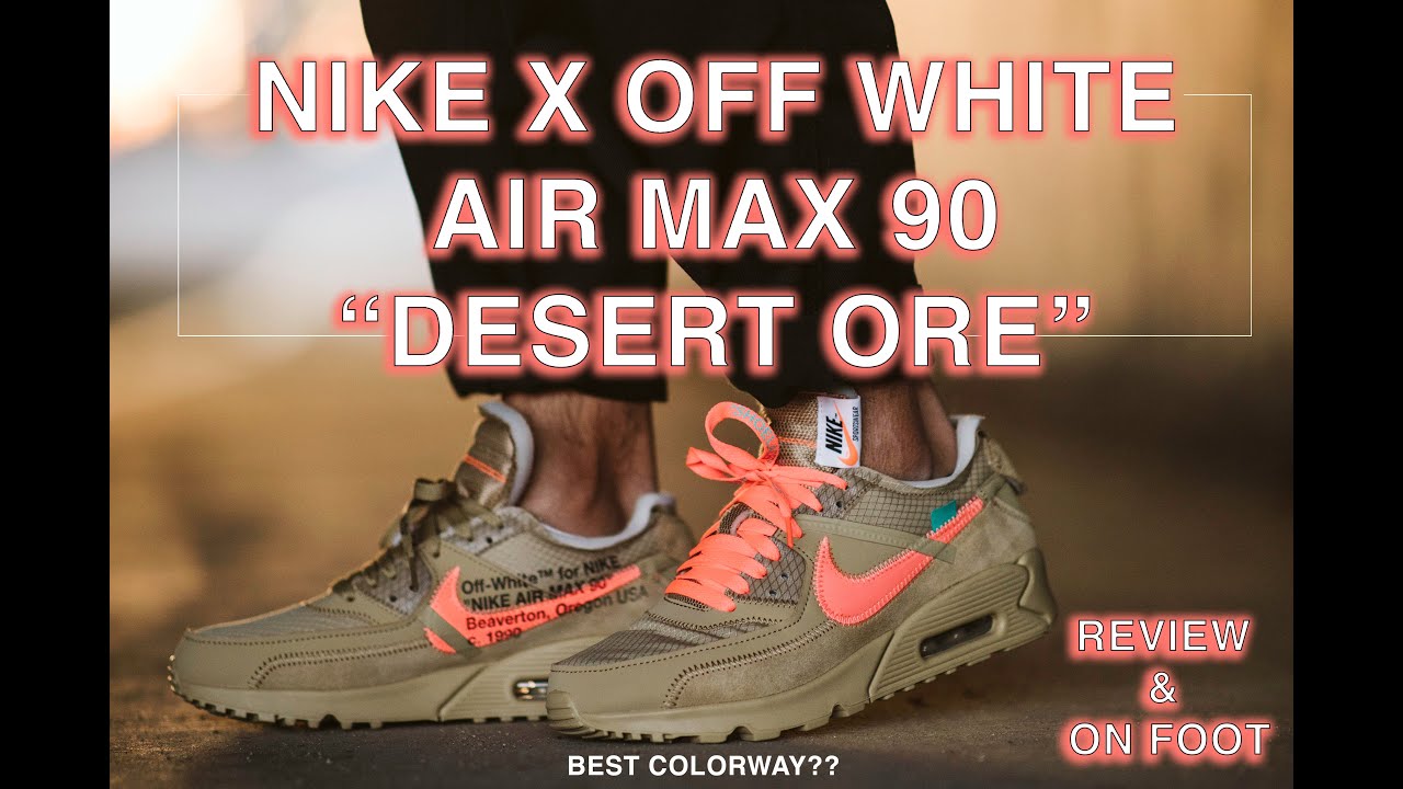 FINALLY got the Nike x Off White Air Max 90's BEST Colorway!