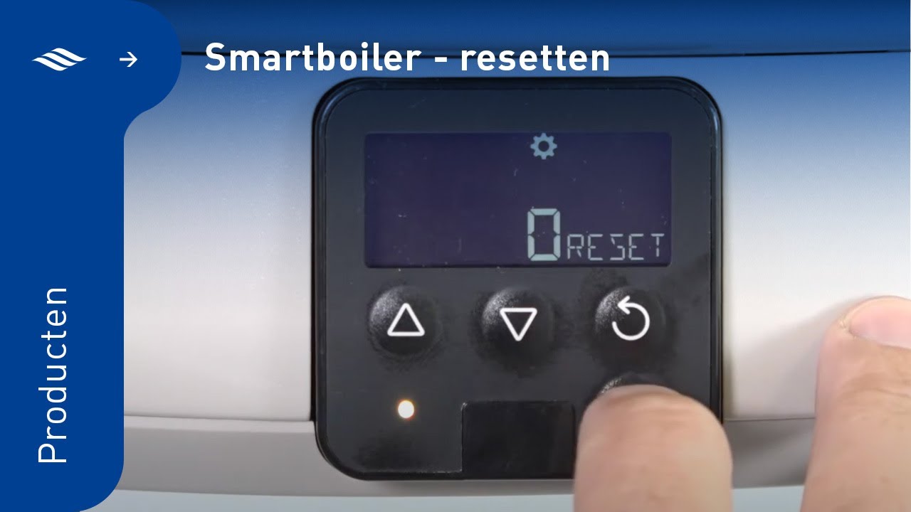 Smartboiler - resetten - Itho Daalderop