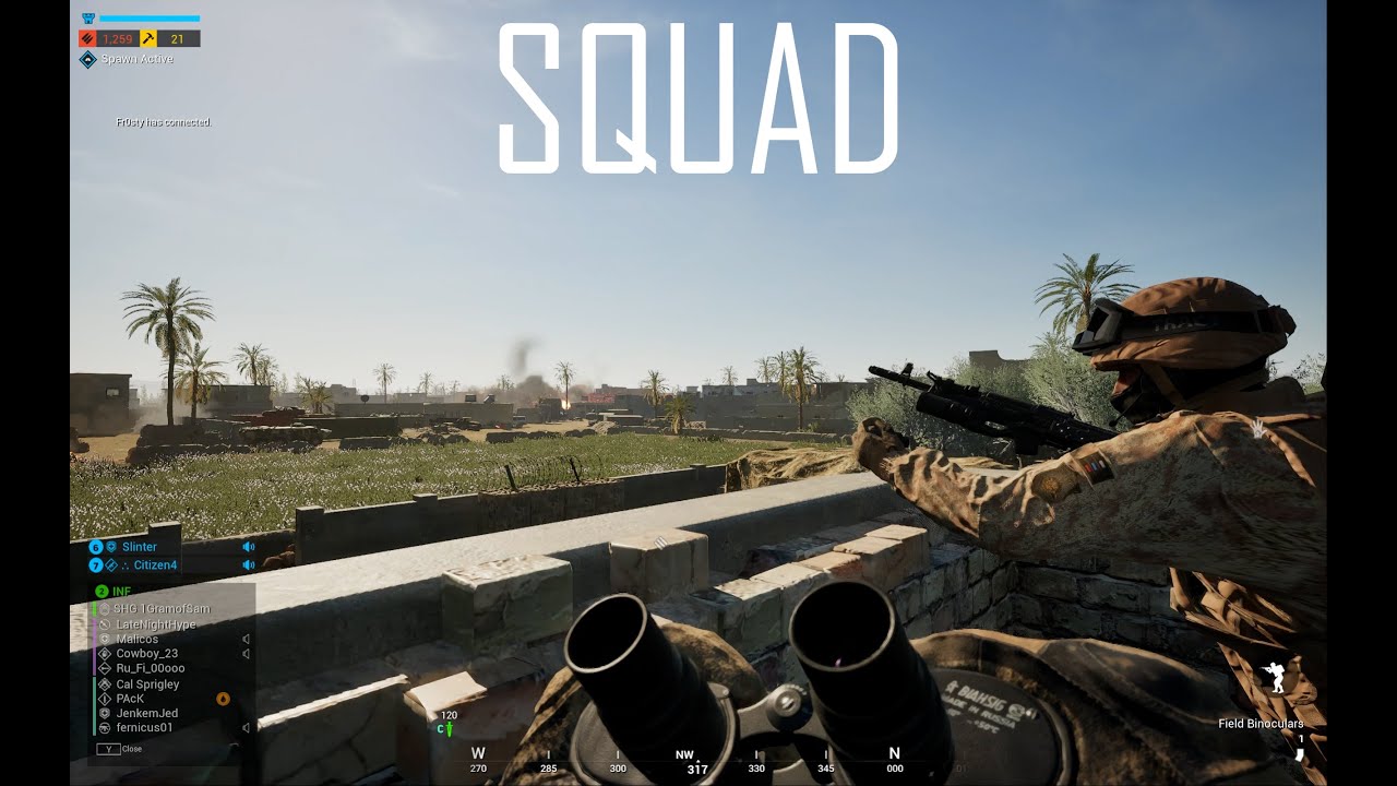Russians in Close Combat against Americans