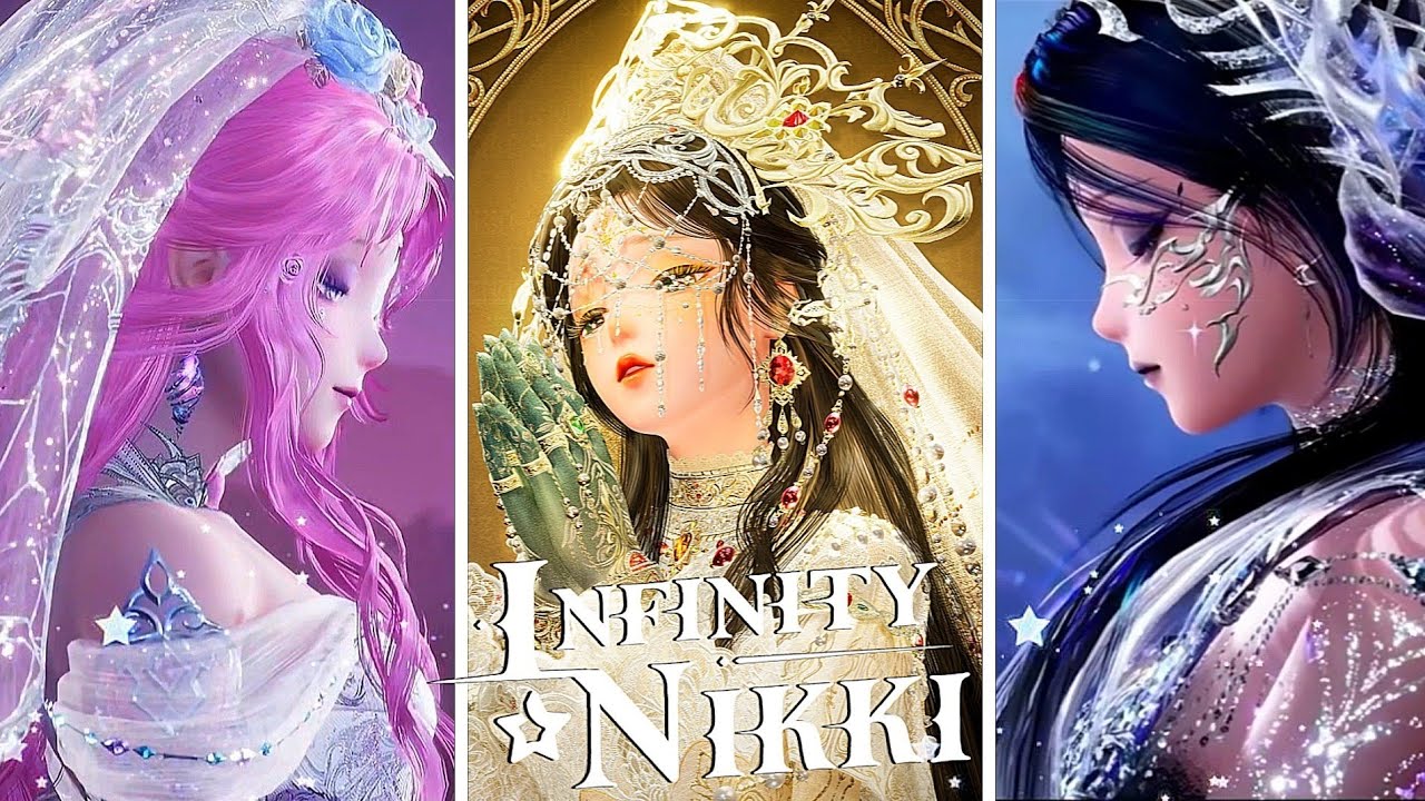 ALL TTWENTY FIVE 5 🌟 Демонстрация анимаций эволюции нарядов - Infinity Nikki 2.0