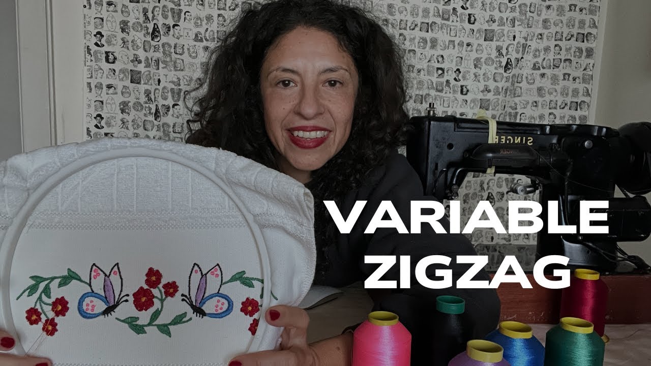 Sewing Machine Embroidery that looks hand-stitched...the secret