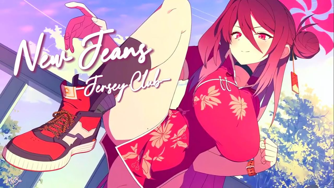 New Jeans - Jersey Club Remix (slowed) | TikTok Version x Blue Archive - Reijo Live2D