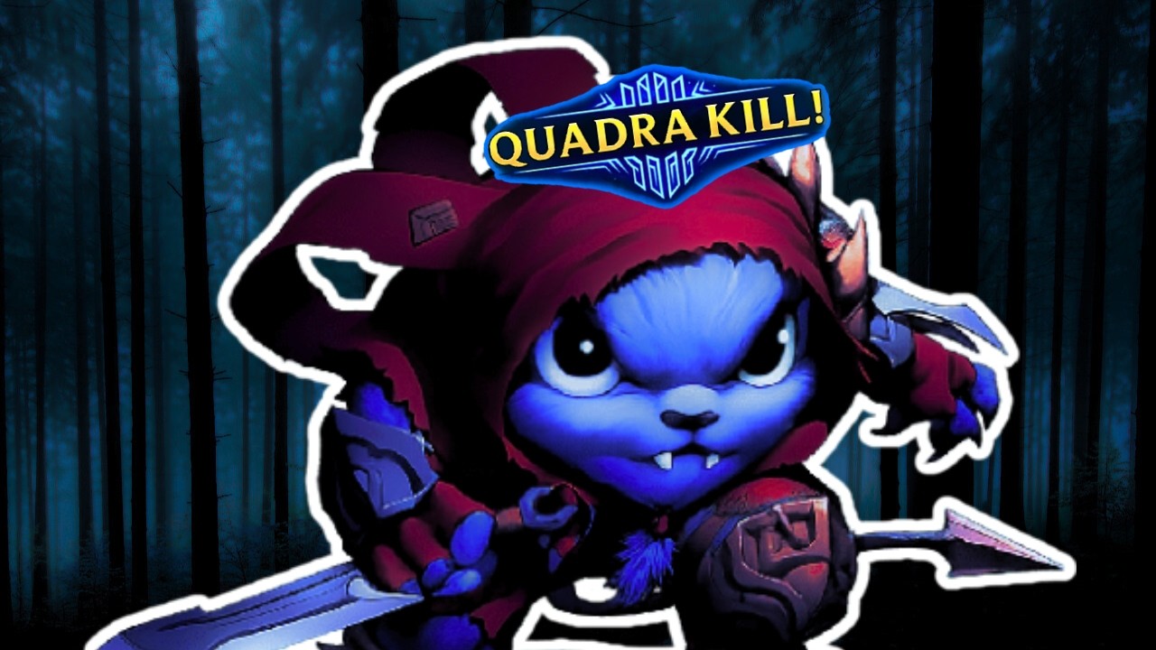 EU NÃO ESPERAVA ESSE QUADRA KILL DE RENGAR… LoL - Wild Rift Rengar