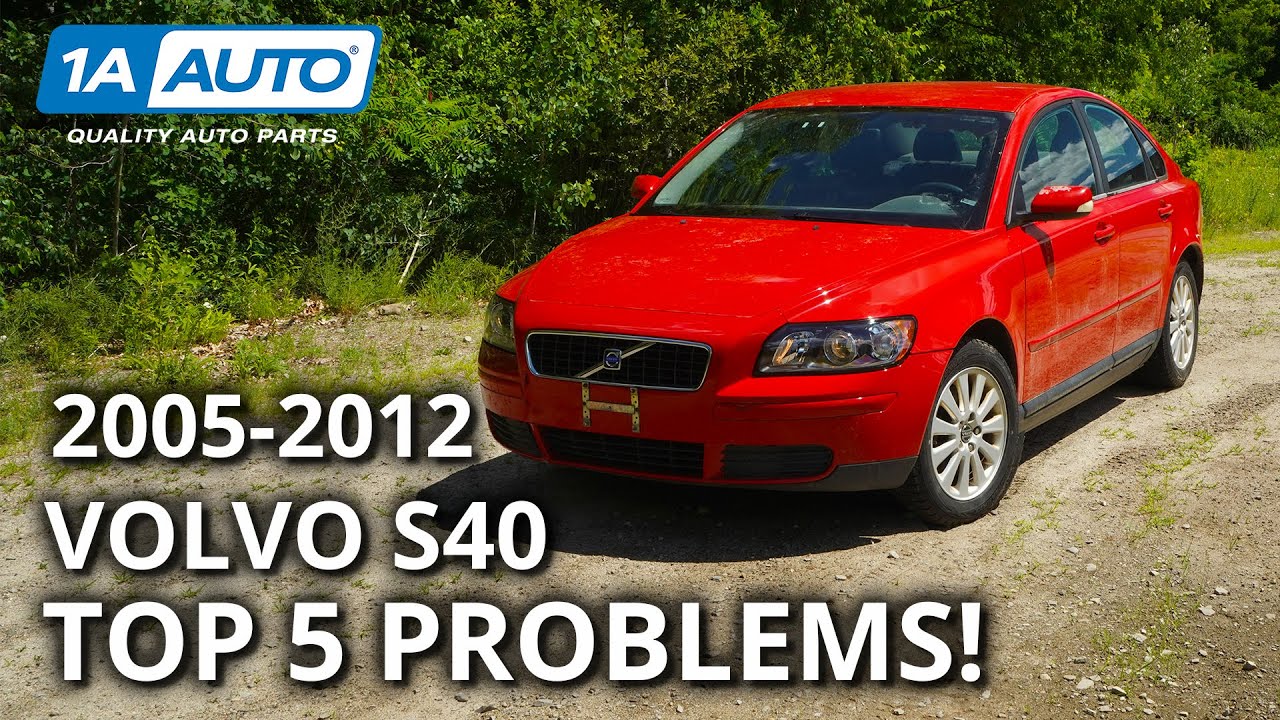 Топ-5 проблем Volvo S40 Sedan 2-го поколения 2005-2012 гг.