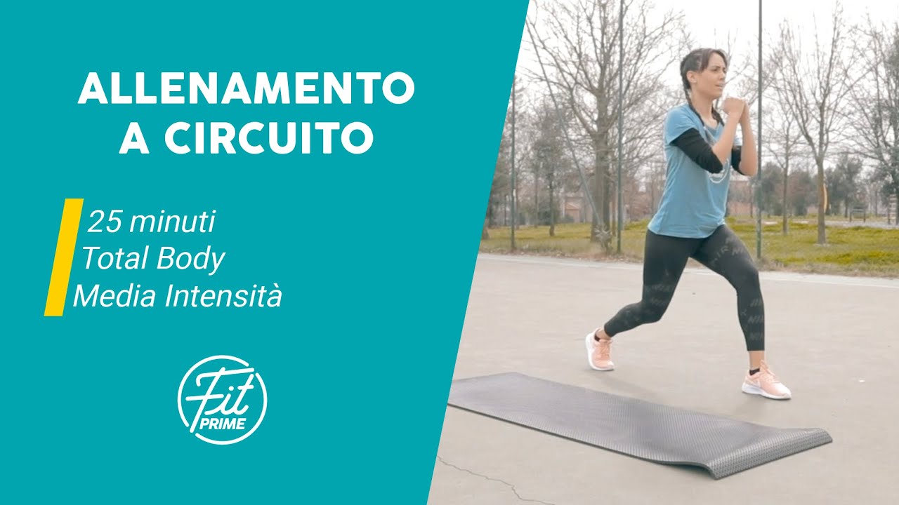Allenamento in casa: 25 minuti di tonificazione muscolare Total Body
