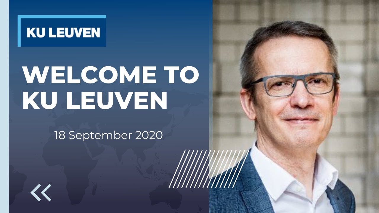 Welcome to KU Leuven - Rector Sels