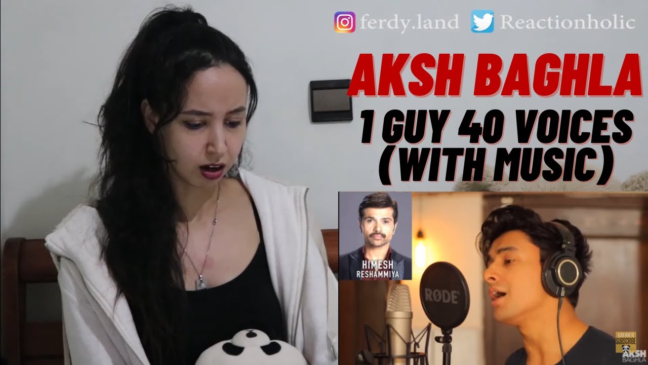 1 GUY 40 VOICES (with music) | Part 2 [Aksh Baghla] | REACTION