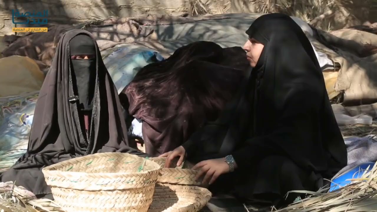 ام حسين.. فلاحة من الناصرية تتمسك ببستانها رغم الجفاف