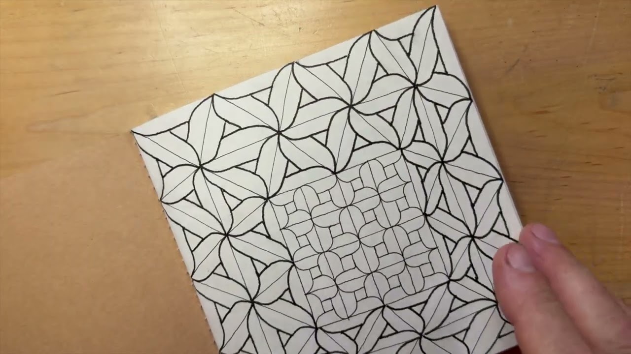Zentangle Project Pack No. 27 - Day 2