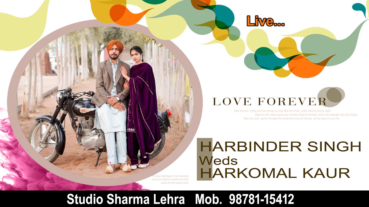Live Vatna & Jaggo || HARBINDER SINGH Weds HARKOMAL KAUR
