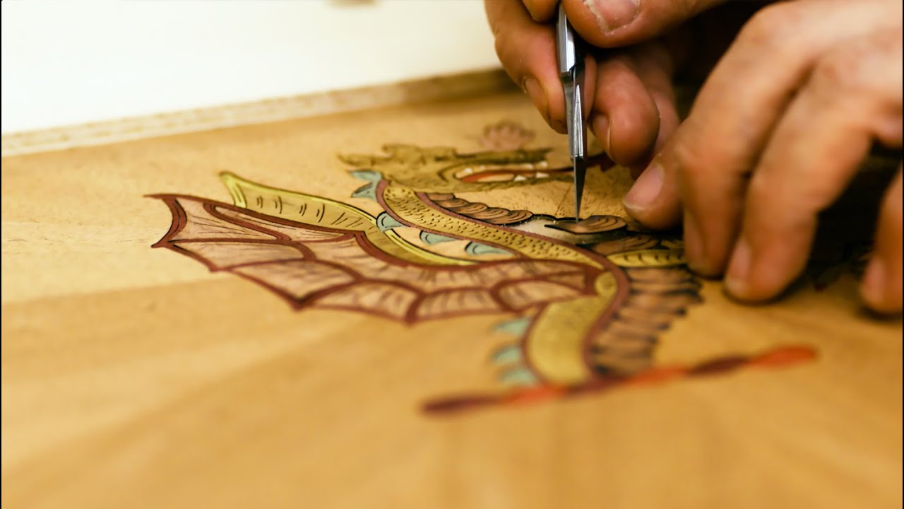 Marquetry Explained in Under 1 Minute - Explained by Artist Alexandra Llewellyn