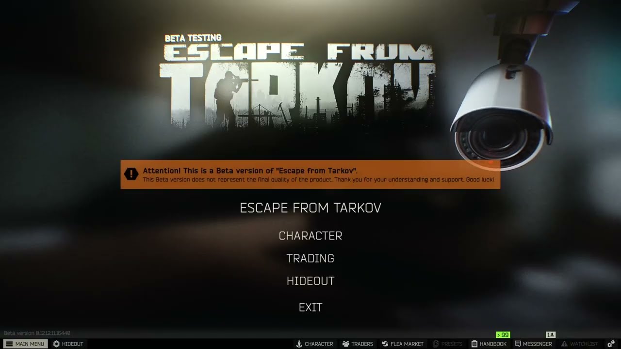 Bucklington Stream - Escape from Tarkov [escape stream]