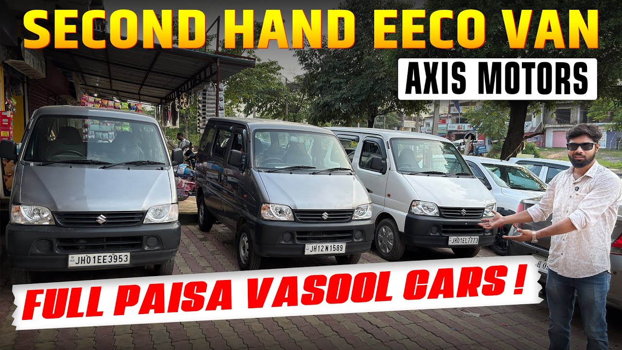Zero Down Payment Mein Second Hand Eeco! 💥 Axis Motors Dhanbad | Family + Commercial 7-Seater Van |