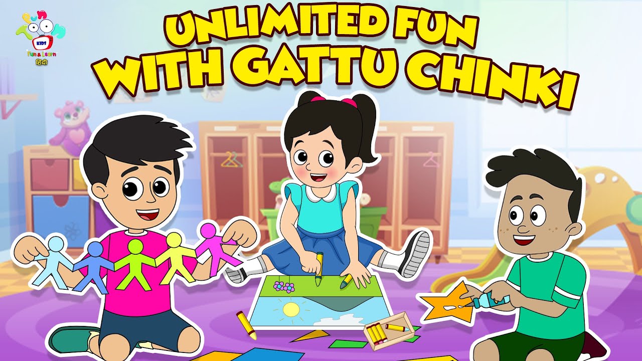 Unlimite Fun With Gattu Chinki - Fun & Learn Hindi Live