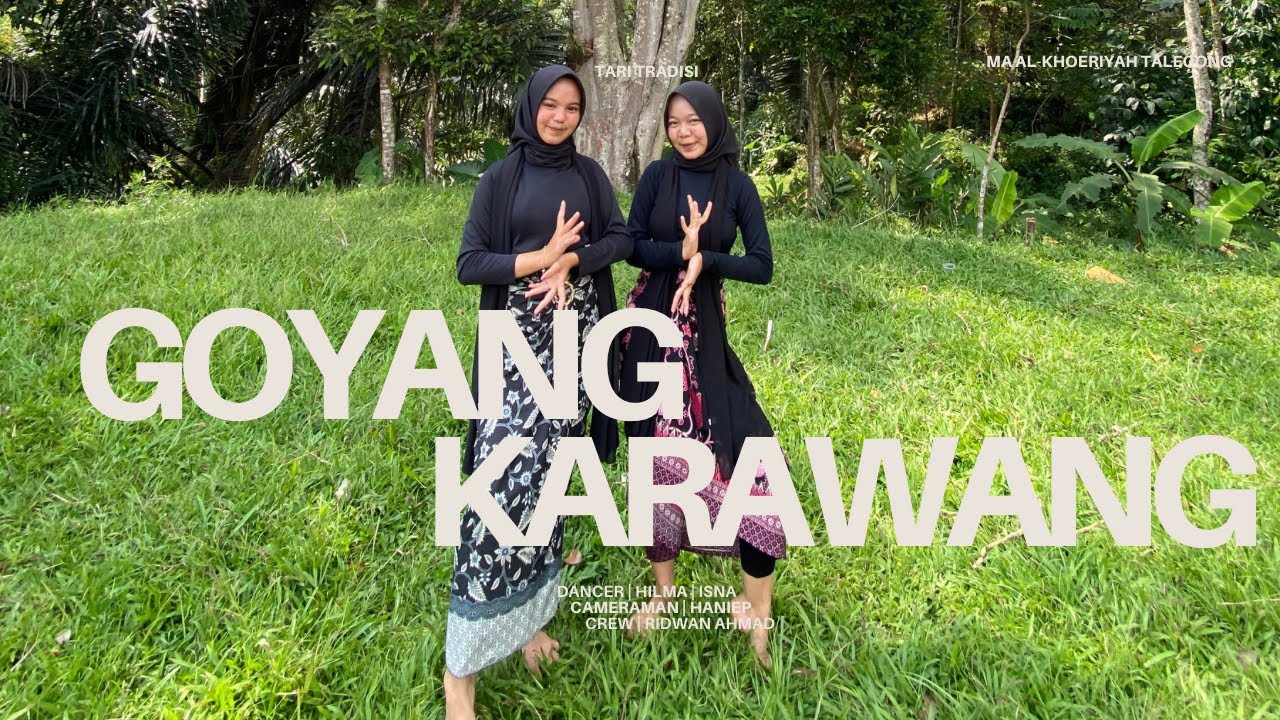 Tari kreasi goyang Karawang 