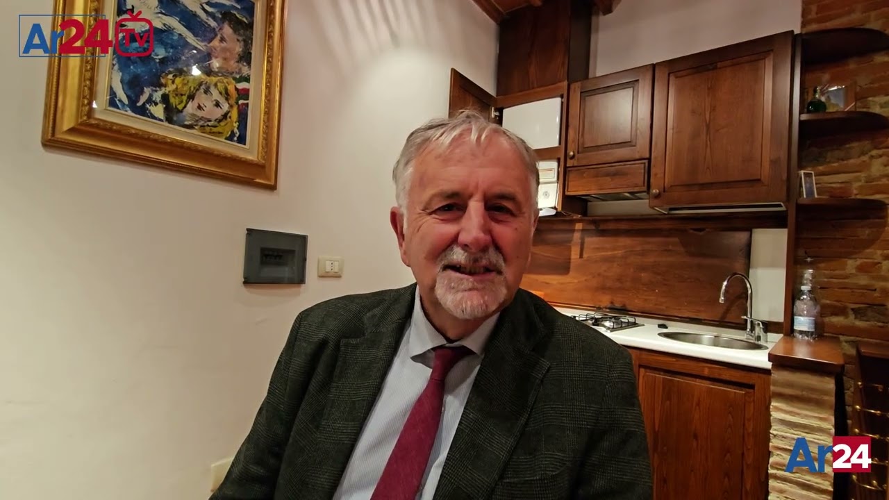 Vincenzo Ceccarelli, candidato sindaco di Arezzo