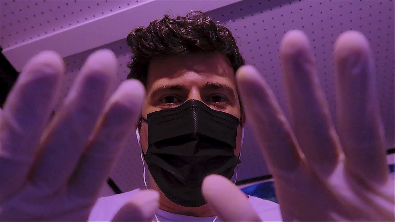 ASMR MÉDICO | CUIDO COM CARINHO DE VOCÊ | ALIVIO DA ANSIEDADE, INSONIA E TDAH EM 1 MINUTO ✅