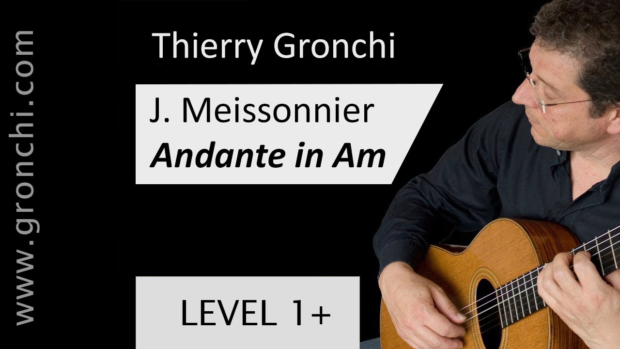 Andante in Am By Joseph Meissonnier
