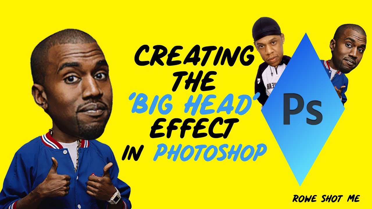 Creating Big Headed figures (aka bobbleheads) in Adobe Photoshop