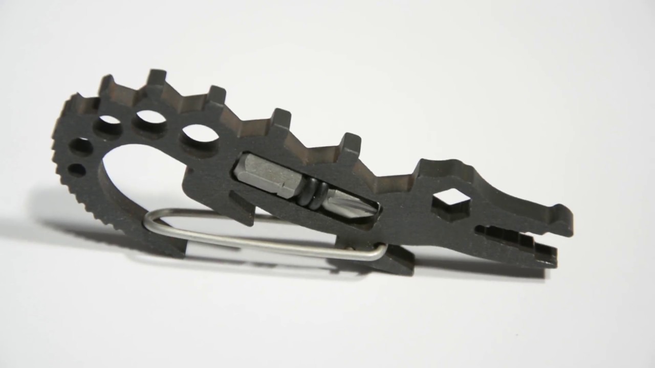 Crocobiner-Aerospace grade titanium multi tool