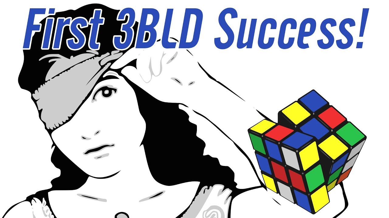 1st Ever 3-BLD Success