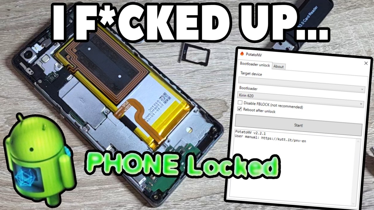 Trying to Custom ROM an 11-Year-Old Phone... (Huawei P8 Lite 2015)