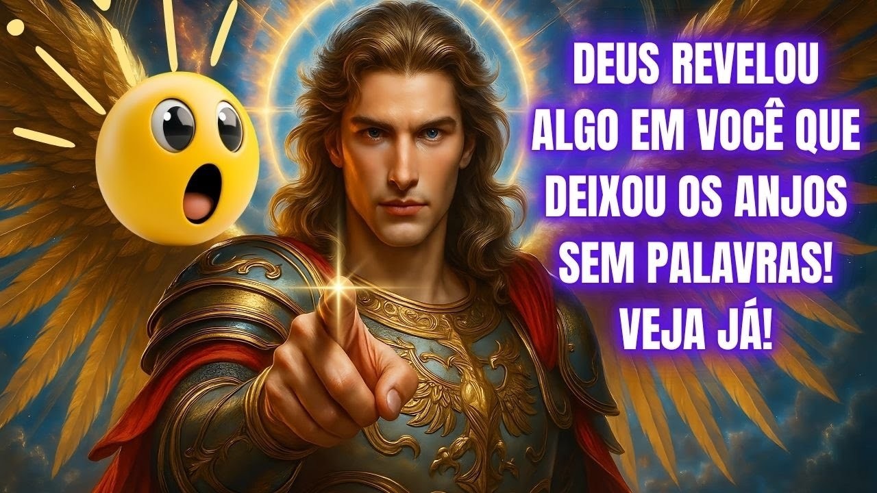 DEUS REVELOU ALGO EM VOCÊ QUE DEIXOU OS ANJOS SEM PALAVRAS! VEJA JÁ!