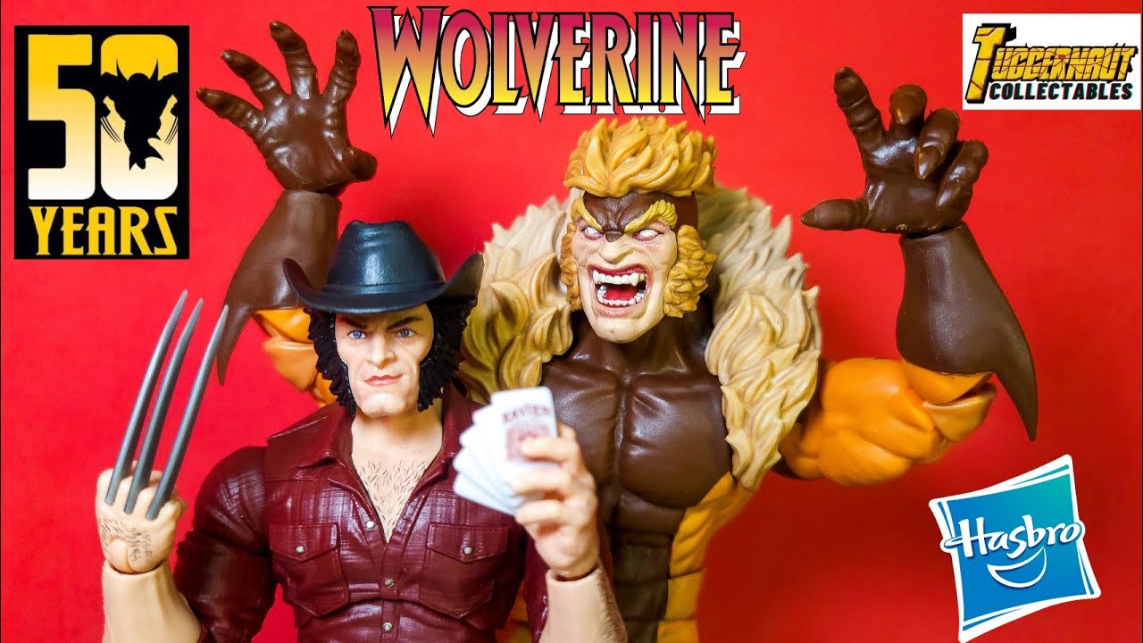 Best Marvel Legends Sabretooth? Correct Size and Scale? Logan vs Sabretooth Action Figure  #marvel