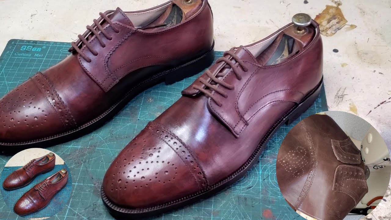 How to make derby shoes