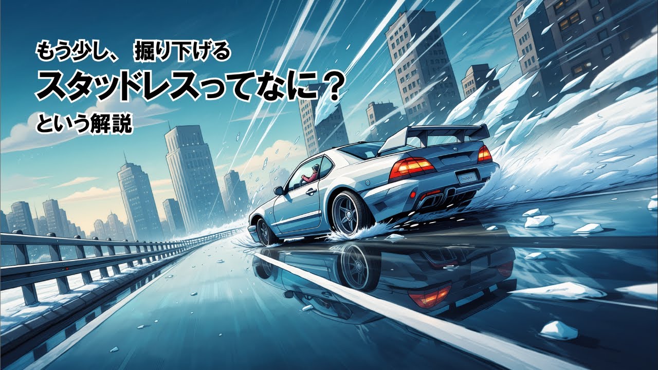 【今更なんですけど】スタッドレスとは？の解説２
