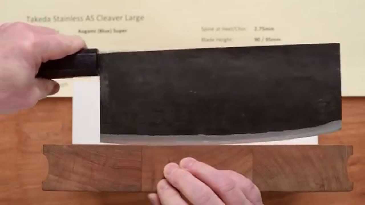 Takeda Stainless AS Cleaver Large Quick Look