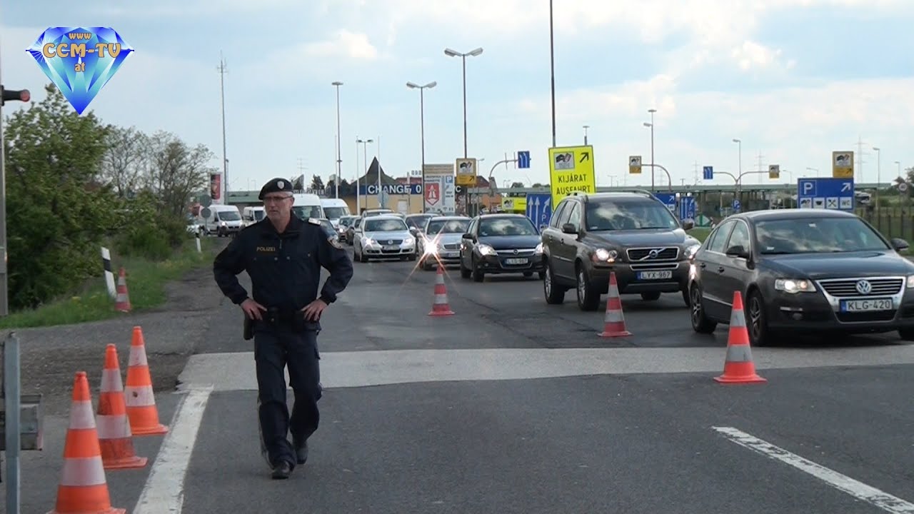 25. 4. 2016 - Grenzkontrollen im Burgenland - Nickelsdorf - CCM-TV.at