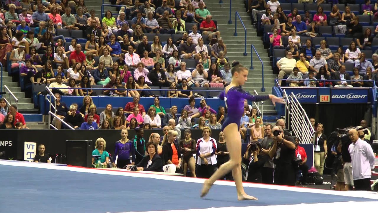 Madison Desch - Floor Exercise - 2013 P&G Championships - Sr. Women - Day 2