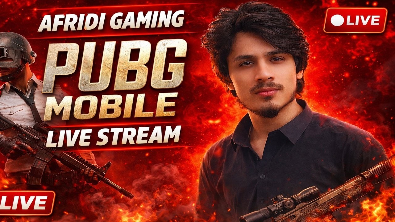 PUBG Live Stream | AFRIDI GAMING