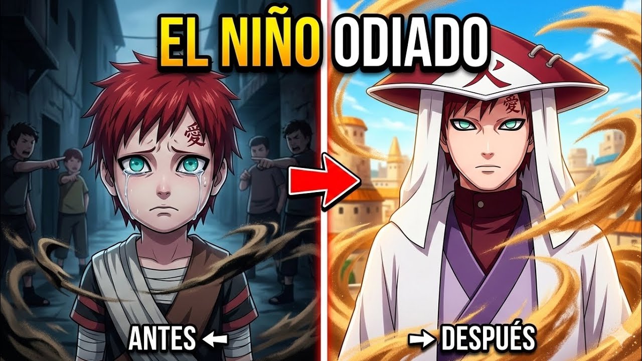 La Trágica Historia de Gaara: El Niño que Nadie Amó