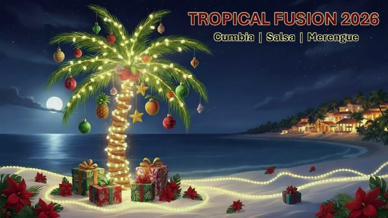 Nochebuena Mix Nochevieja y Año Nuevo 2025 TROPICAL FUSION 2026 Feliz Navidad Cumbia Salsa, Merengue