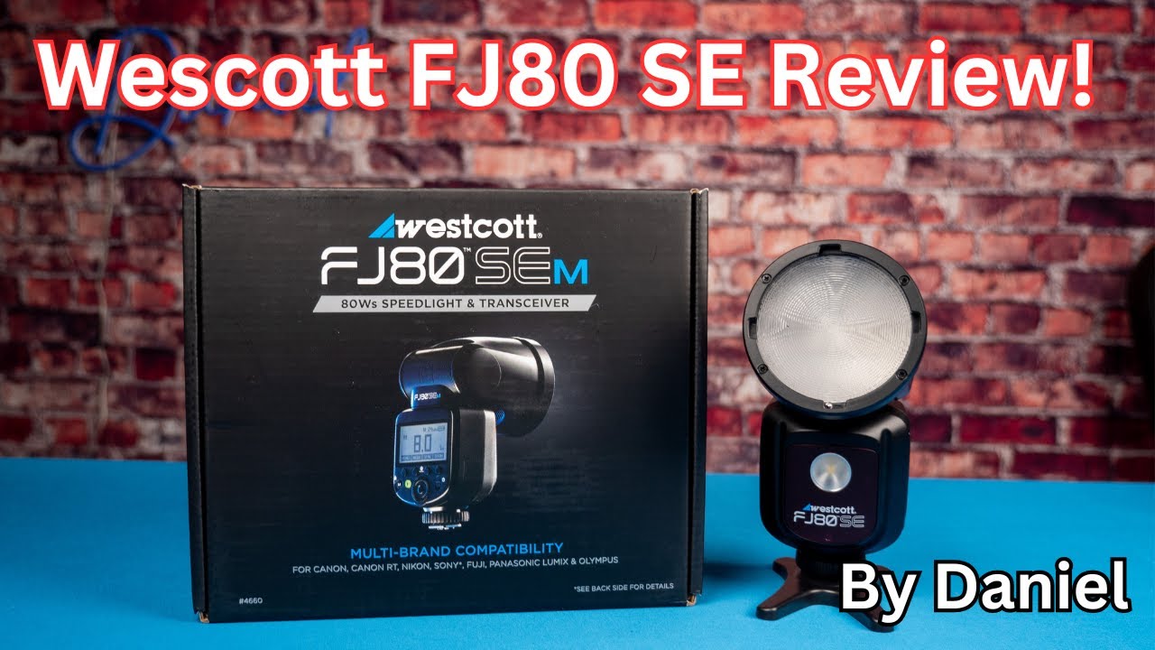 Westcott FJ80-SE 80Ws Speedlight box open and review!