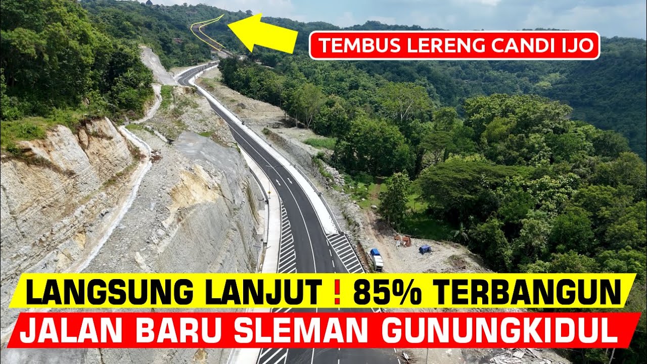 Tembus Candi Ijo‼️  , Progres Terbaru Jalan Tembus Sleman Gunungkidul 2025