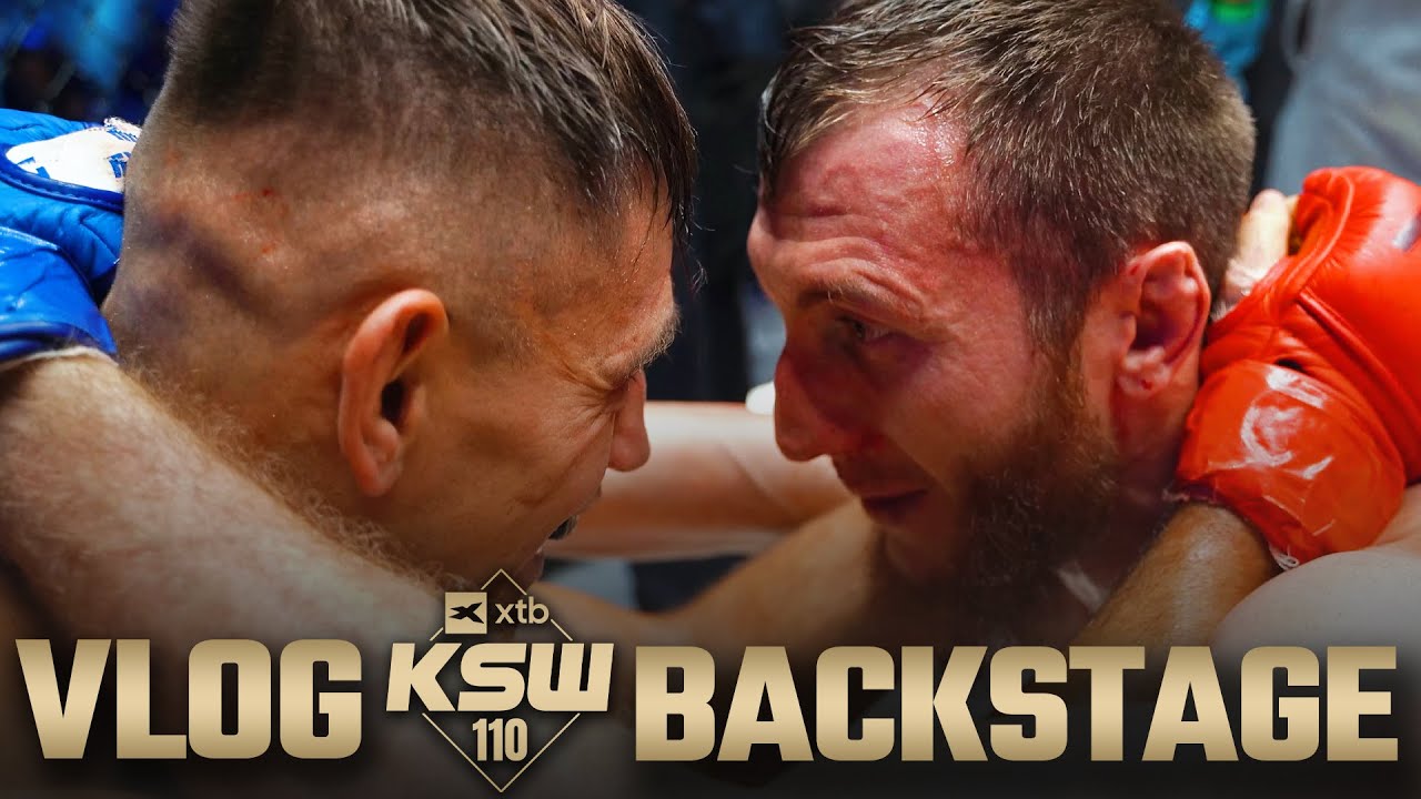 XTB KSW 110: Gala | Event - Backstage | VLOG (Grzebyk, Tulshaev, Decowski, Bajor) - KSW Fight Week