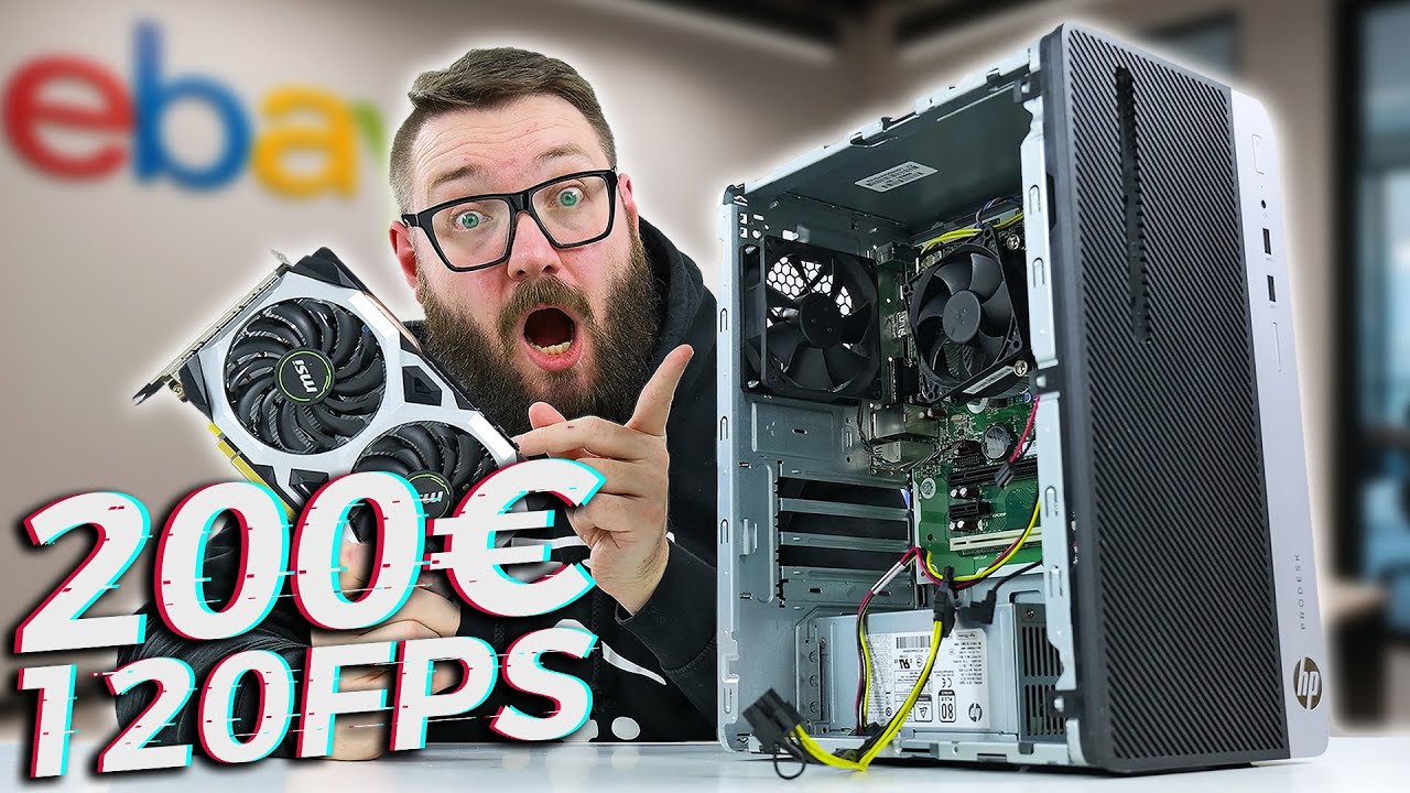 Ich habe ein Gaming PC Monster für 200 Euro gebaut (Kopierbar)